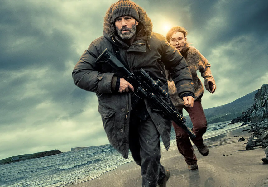 EZ Movie ดูหนังฟรี ไม่มีโฆษณา ภาพโลโก้ Shelter (2026) คลั่งนรกหลบตาย
